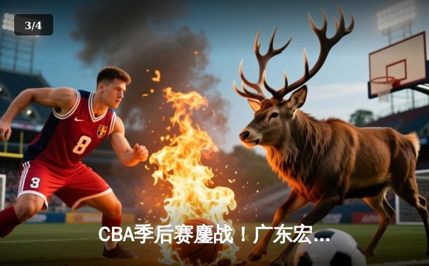 CBA季后赛鏖战！广东宏远加时险胜辽宁本钢，胡明轩35分创生涯新高 - 3